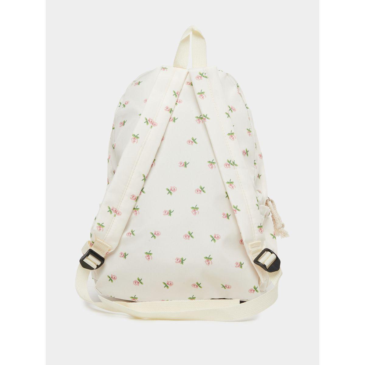 Styli Floral Print Backpack with Side Pocket 32x13x41cm-school-bagsandbackpacks-backpacks-image-2