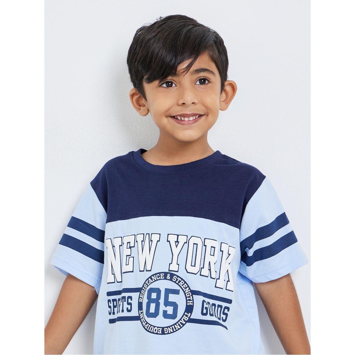 Styli Boys Color Block Graphic T-Shirt-boys-clothing-tshirtsandpolos-image-3