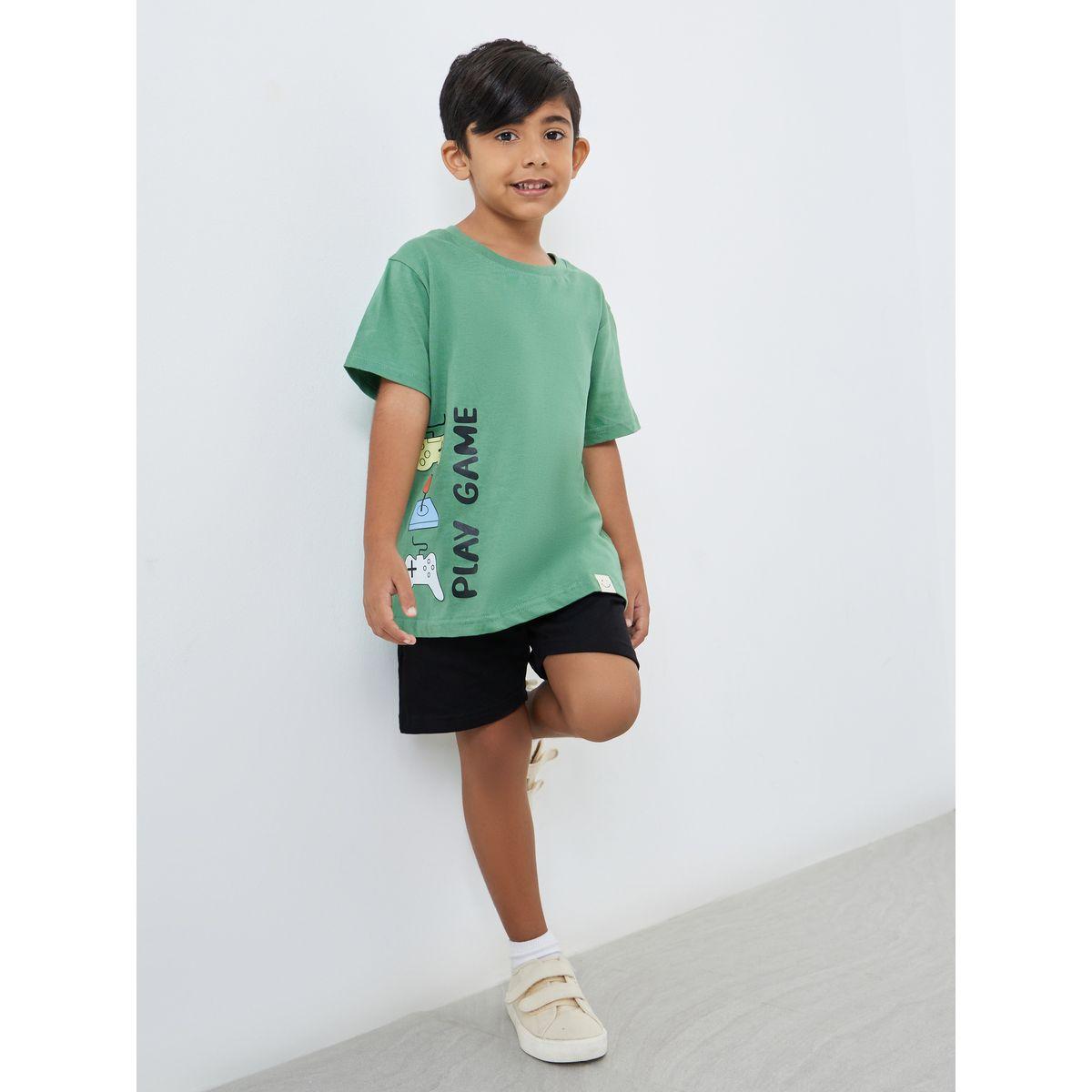 Styli Boys Graphic Round Neck T-Shirt-boys-clothing-tshirtsandpolos-image-2