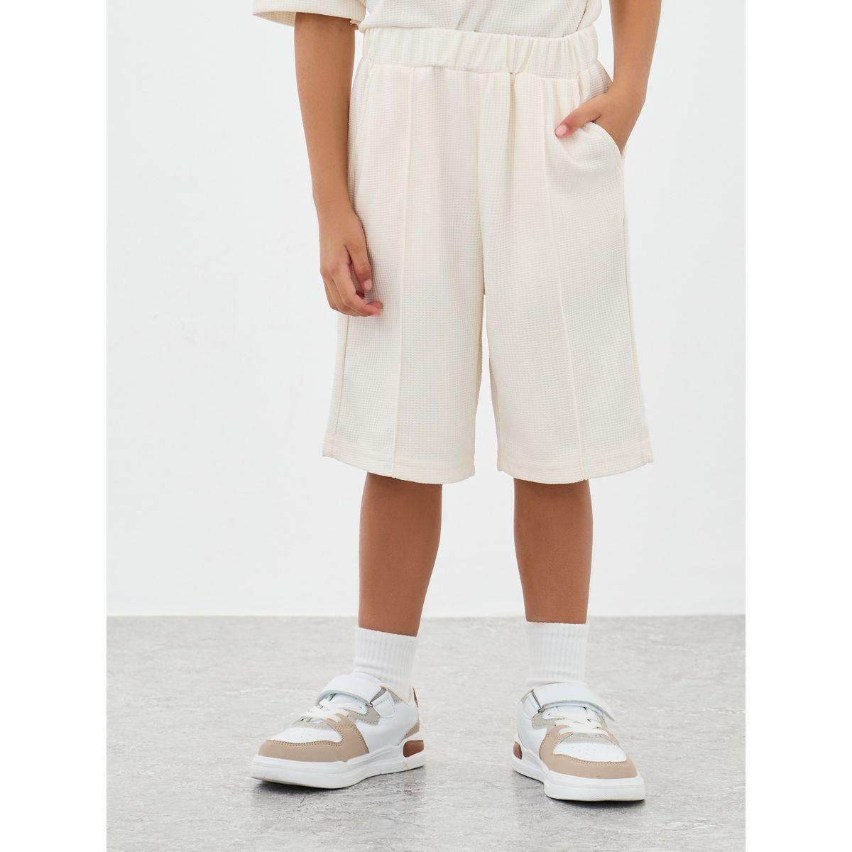 Styli Plain Polo T-Shirt and Shorts Set-boys-clothing-setsandcoords-image-4