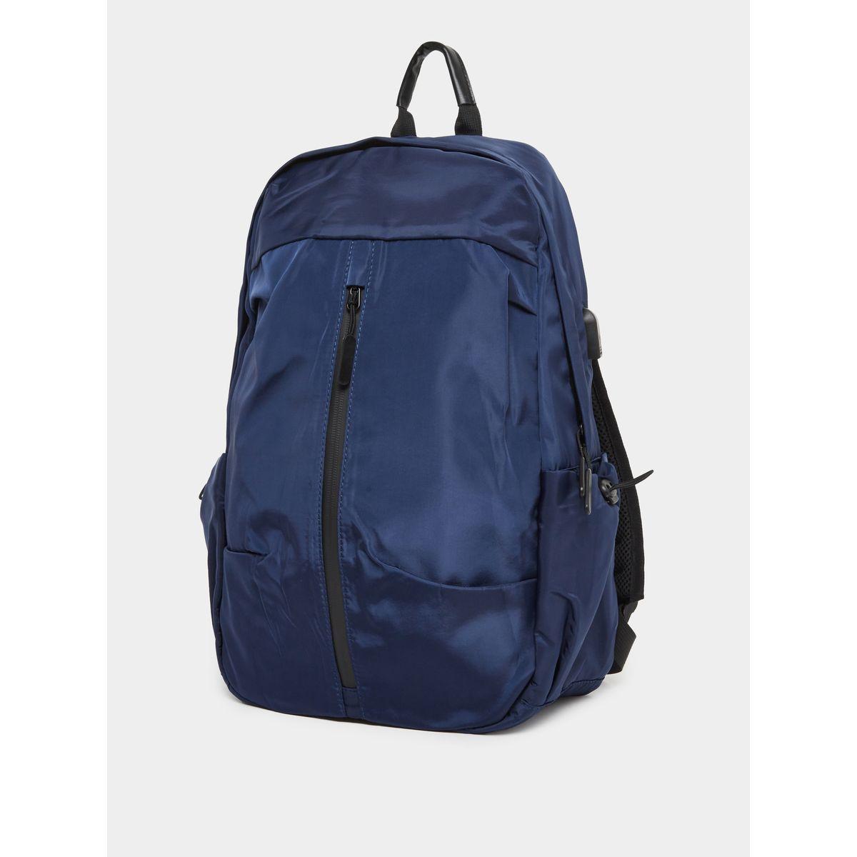 Styli Boys Blue Backpack with Front Zip Pocket 45x30x14.5cm-school-bagsandbackpacks-backpacks-image-1