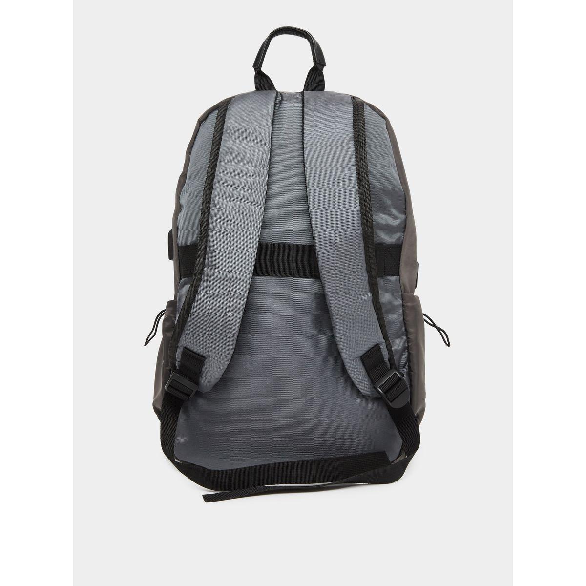 Styli Boys Grey Backpack with Front Zip Pocket 45x30x14.5cm-school-bagsandbackpacks-backpacks-image-2