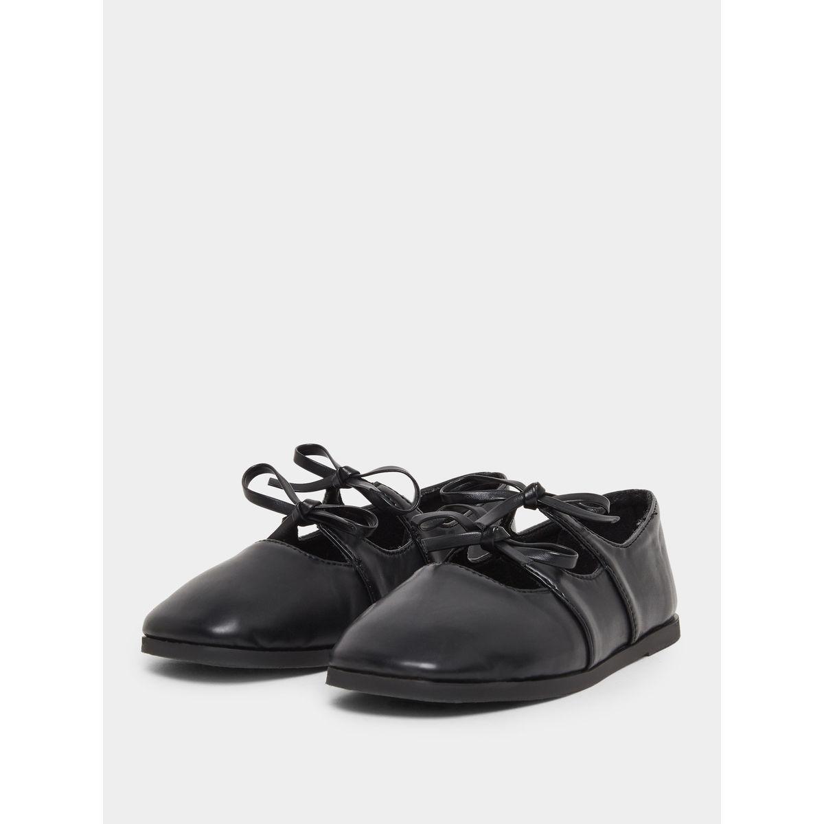 Styli Bow Tie-up Detail Ballerinas-girls-shoes-ballerinas-image-2