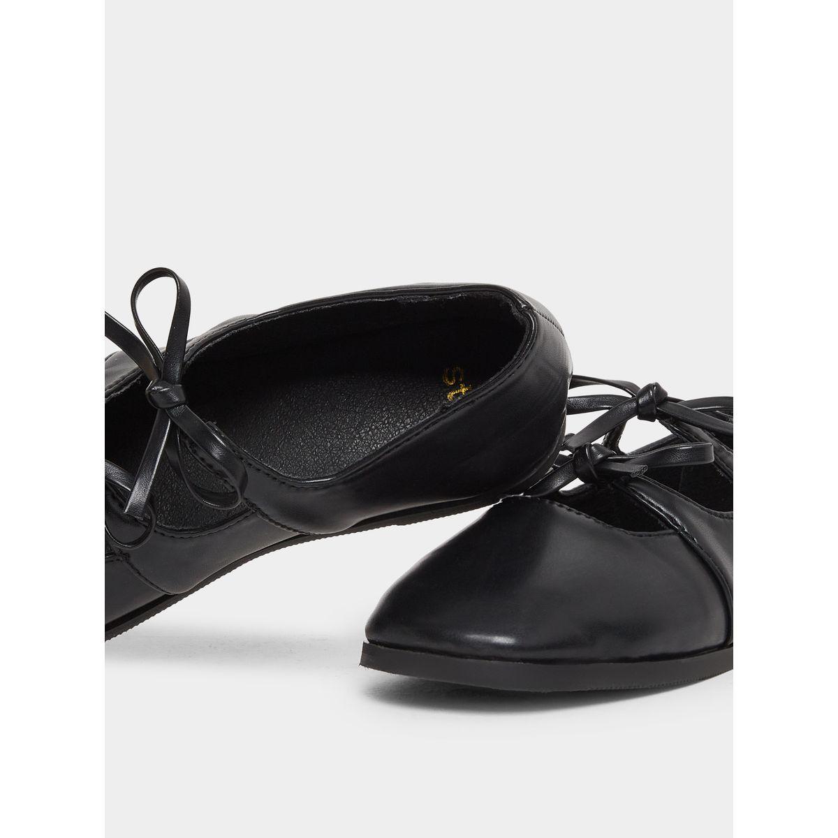حذاء باليرينا بتفاصيل فيونكة-girls-shoes-ballerinas-image-3