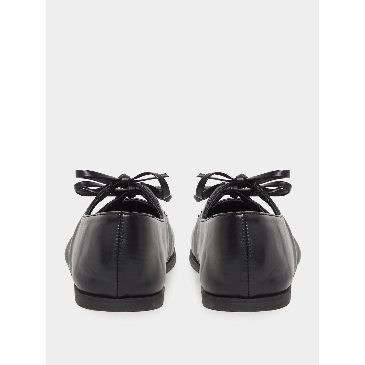 Styli Bow Tie-up Detail Ballerinas-girls-shoes-ballerinas-image-4