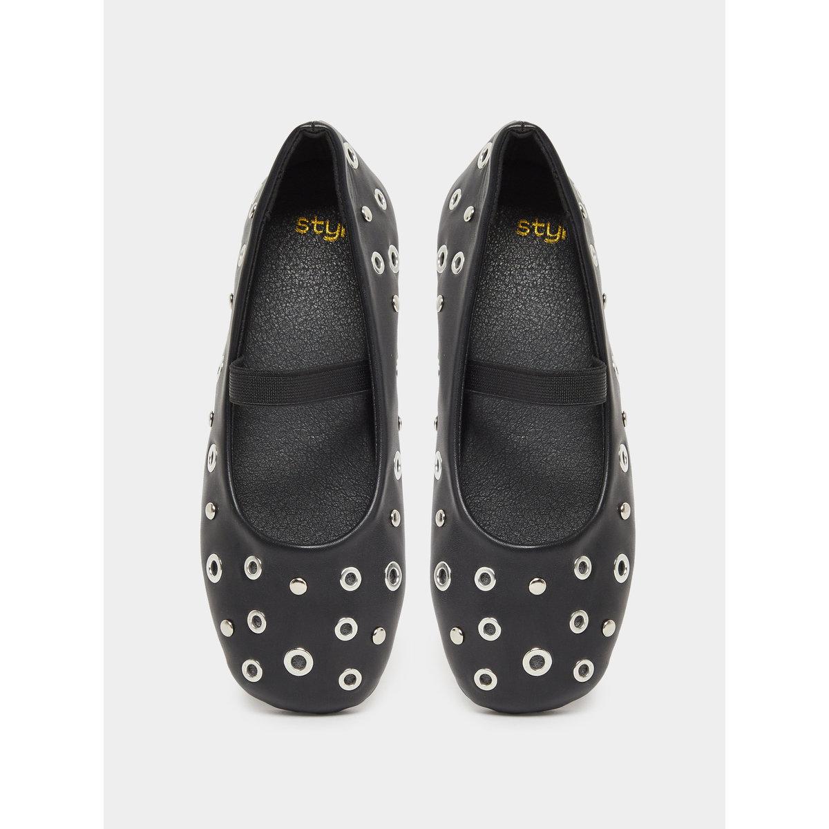 Styli Embellished Slip-on Ballerinas-girls-shoes-ballerinas-image-5