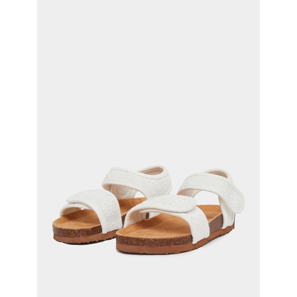 Styli Embroidered Velcro Closure Sandals-girls-shoes-sandals-image-2