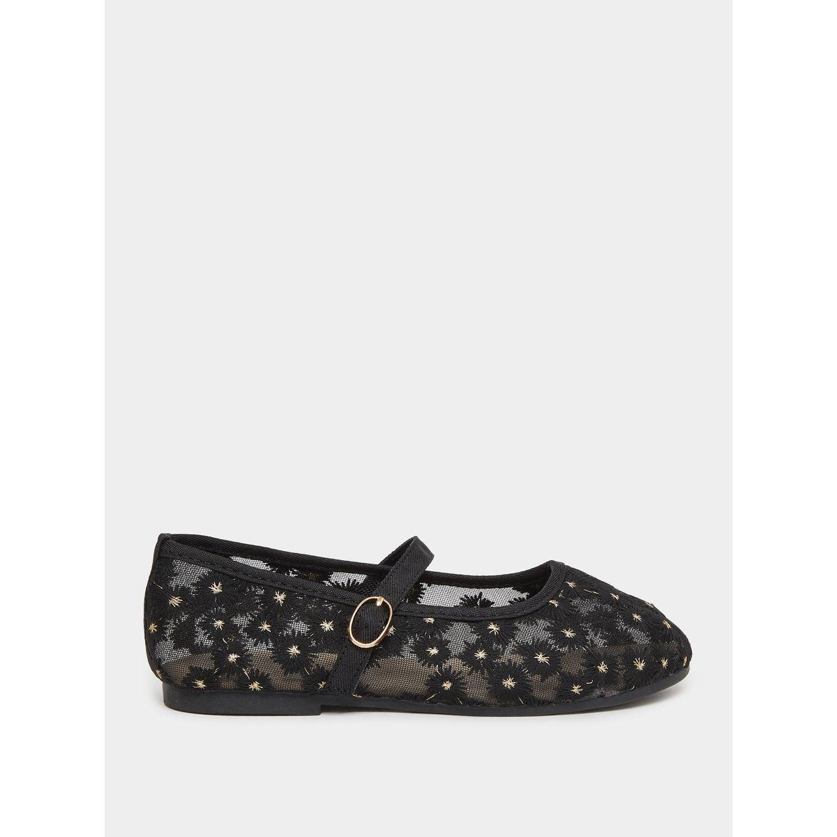 حذاء باليرينا بتفاصيل مُنمقة-girls-shoes-ballerinas-image-1