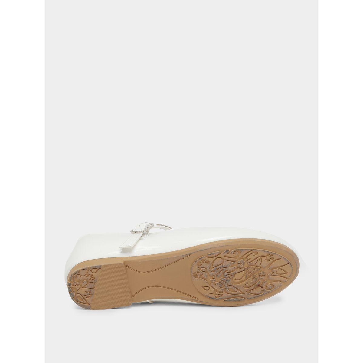 Styli Embellished Ballerinas with Buckle Closure-girls-shoes-ballerinas-image-6