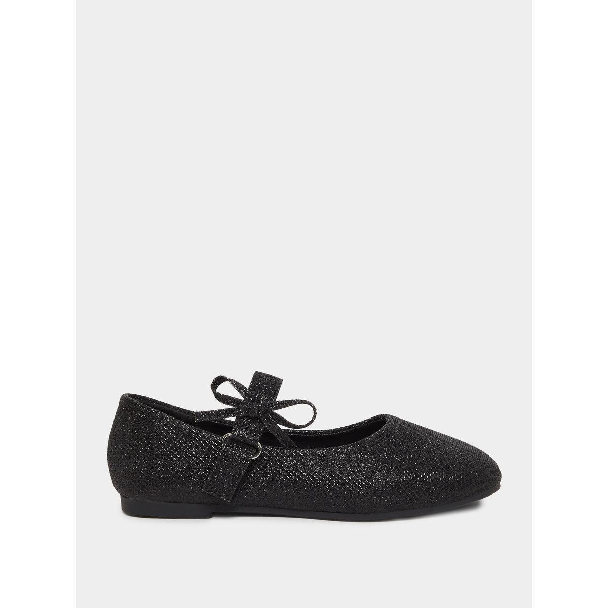Styli Embellished Ballerinas with Bow Detail-girls-shoes-ballerinas-image-1