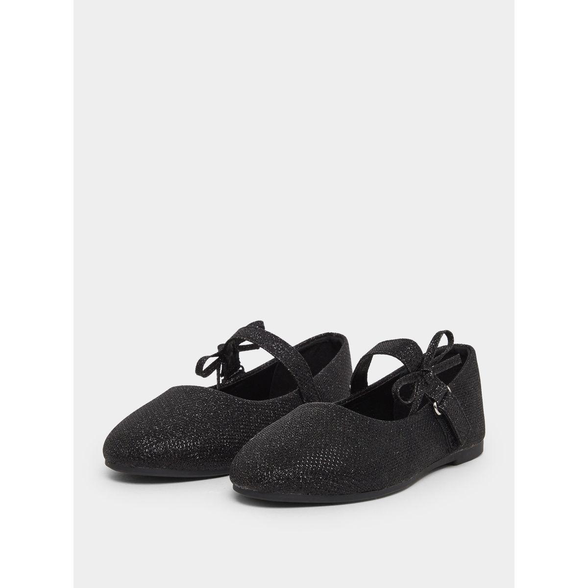 Styli Embellished Ballerinas with Bow Detail-girls-shoes-ballerinas-image-2