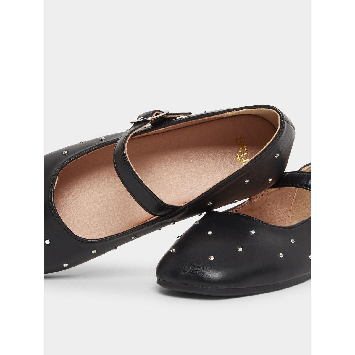 Styli Embellished Ballerinas with Buckle Detail-girls-shoes-ballerinas-image-3