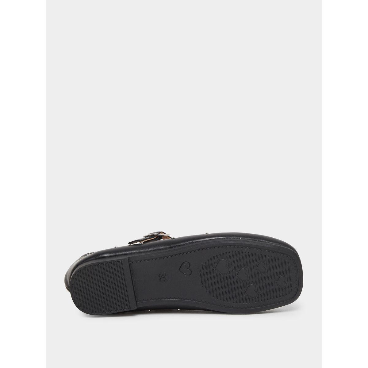 Styli Embellished Ballerinas with Buckle Detail-girls-shoes-ballerinas-image-6