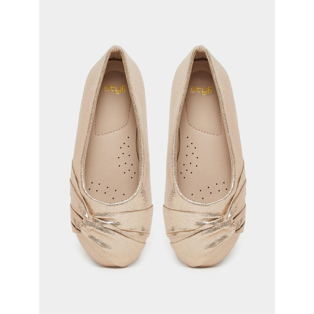 Styli Solid Slip-On Ballerinas-girls-shoes-ballerinas-image-5