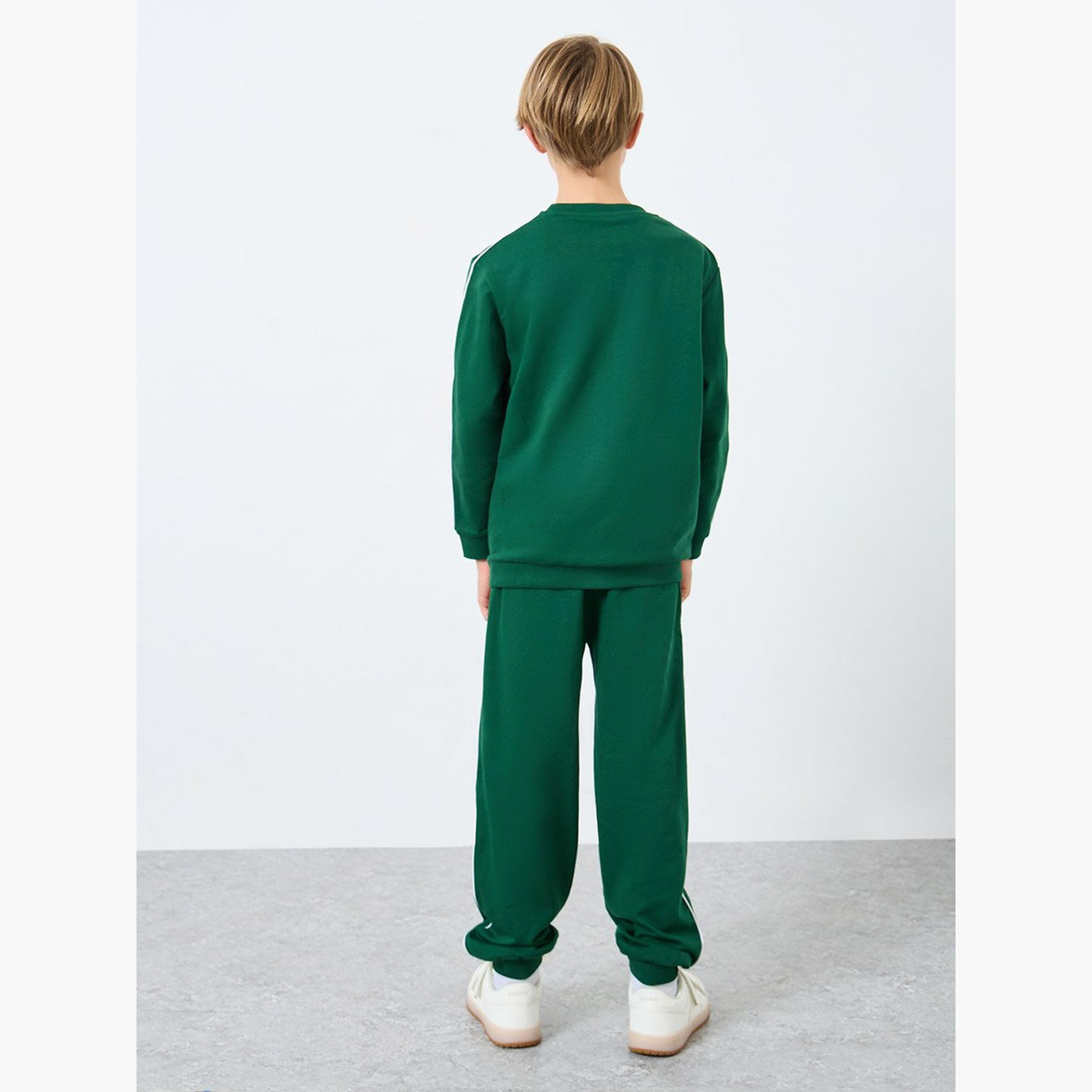 طقم سويت شيرت مطبوع مع جوغر-boys-clothing-setsandcoords-image-4