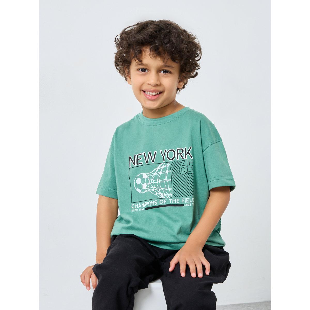 تيشيرت فضفاض بطبعة جرافيك-boys-clothing-tshirtsandpolos-image-1