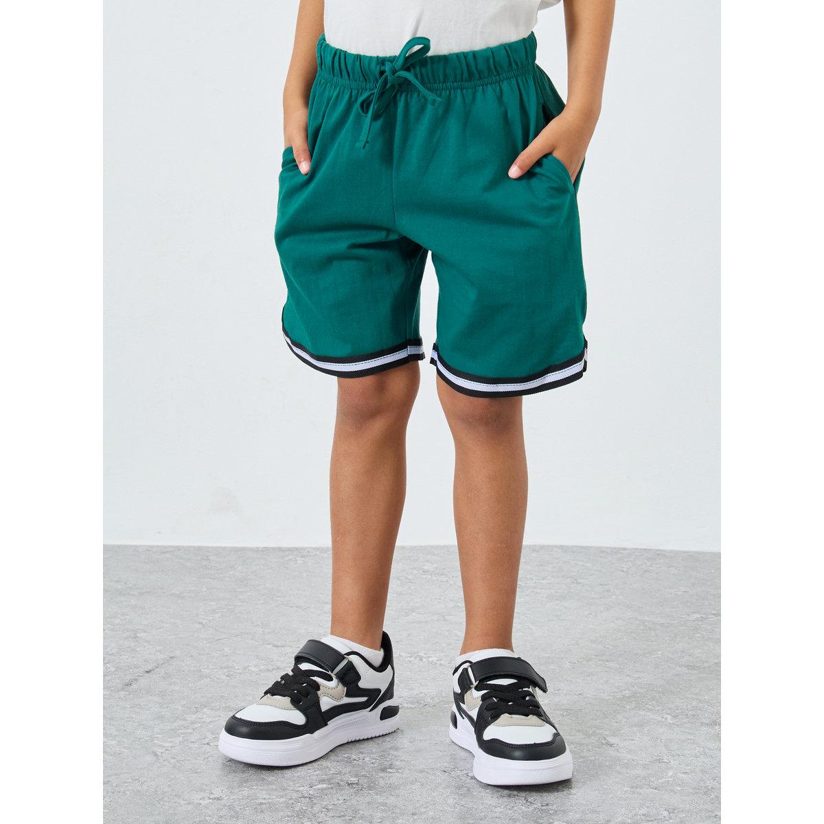 Styli Boys Athletics Print T-Shirt and Shorts Set-boys-clothing-setsandcoords-image-5
