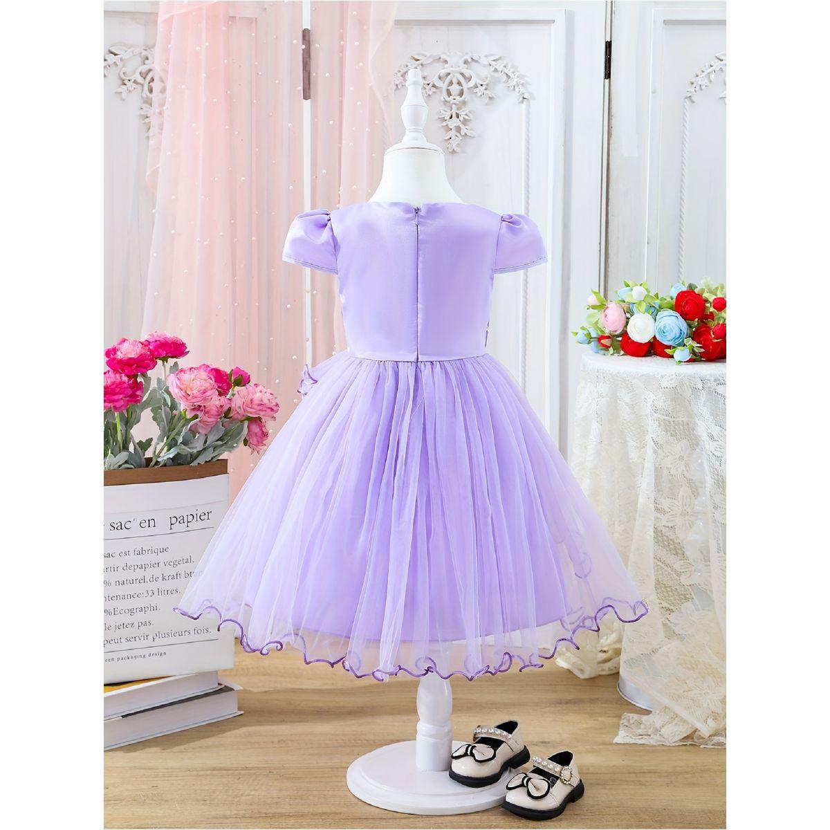 فستان بطول الركبة بطبعة جرافيك وكشكش-girls-clothing-dressesandjumpsuits-image-2