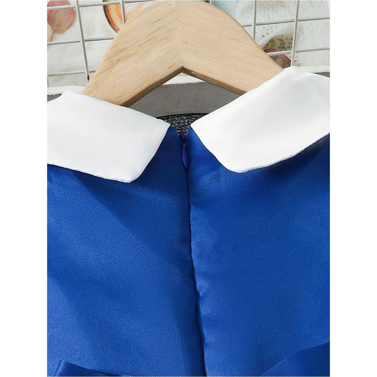 Styli Snow White Short Sleeve Knee Length Dress-girls-clothing-dressesandjumpsuits-image-4
