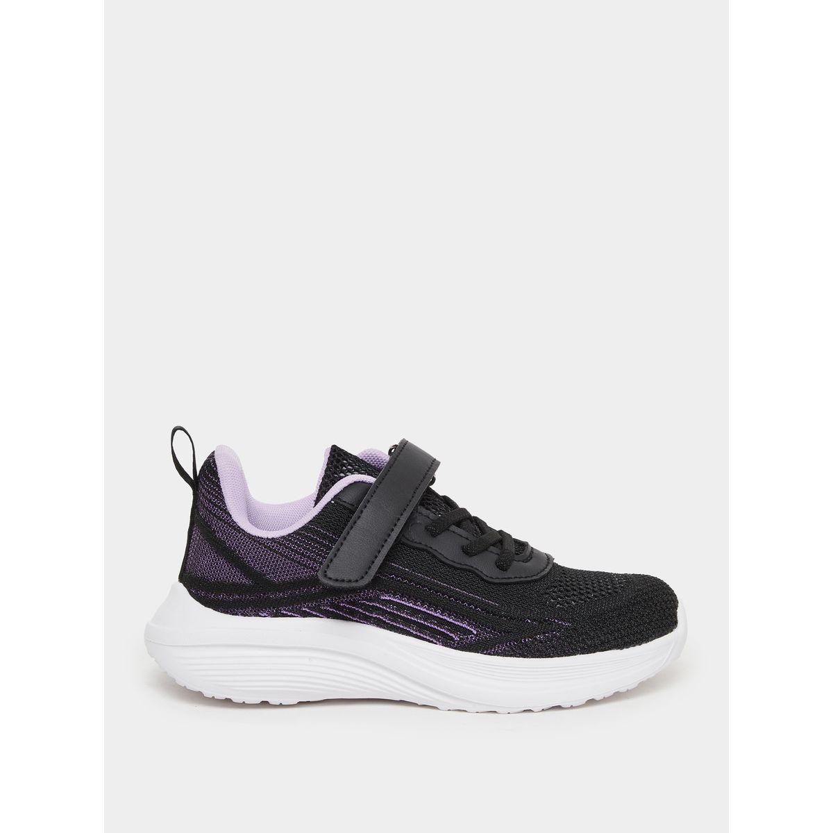 Styli Boys Black Sneakers with Hook and Loop-boys-shoes-sneakers-image-1
