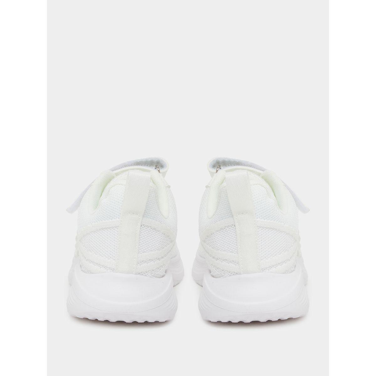 Styli Textured Knit Hook and Loop Sneakers-girls-shoes-sneakers-image-4