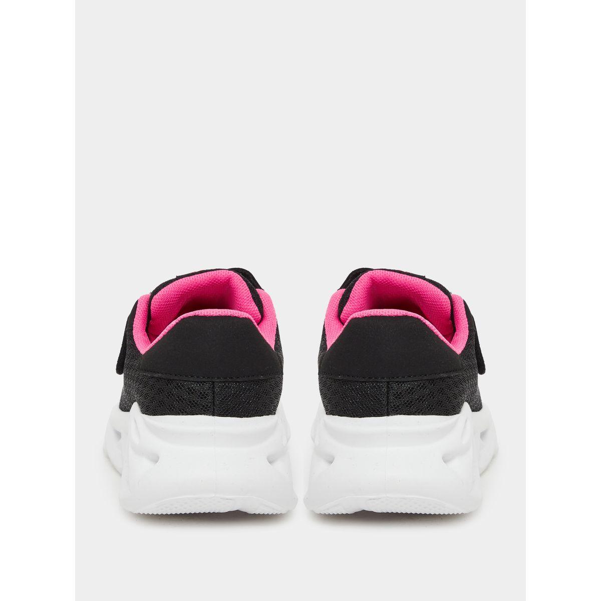 حذاء سنيكرز بشريط فيلكرو وتفاصيل بارزة الملمس-girls-shoes-sneakers-image-4
