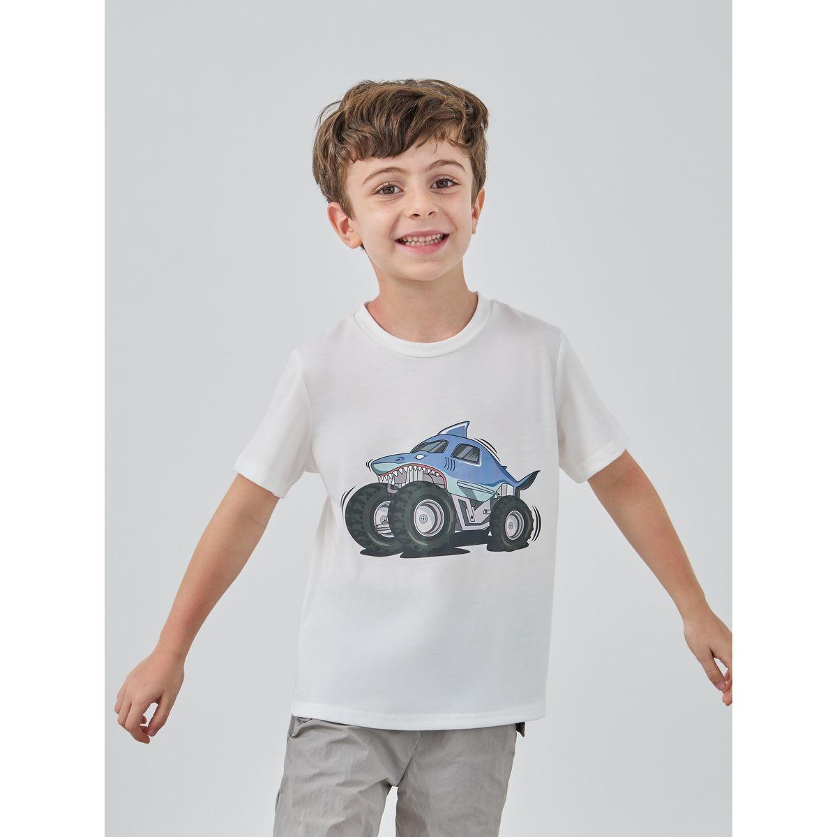 Styli Graphic Print Round Neck T-Shirt-boys-clothing-tshirtsandpolos-image-1