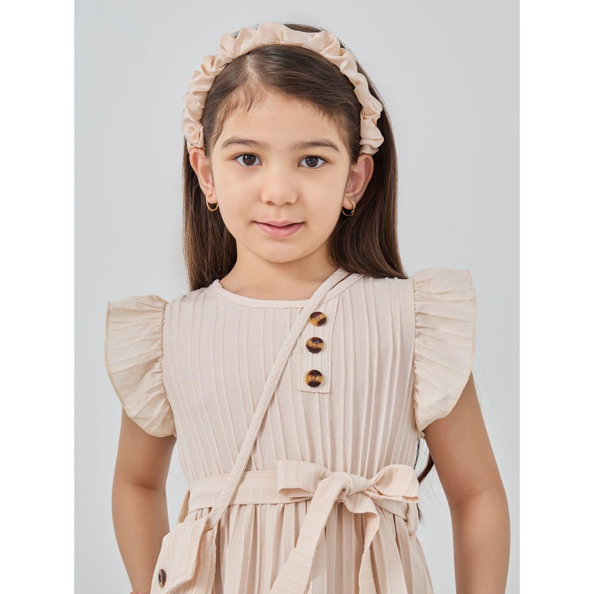 فستان بربطة خصر مع شنطة-girls-clothing-dressesandjumpsuits-image-3