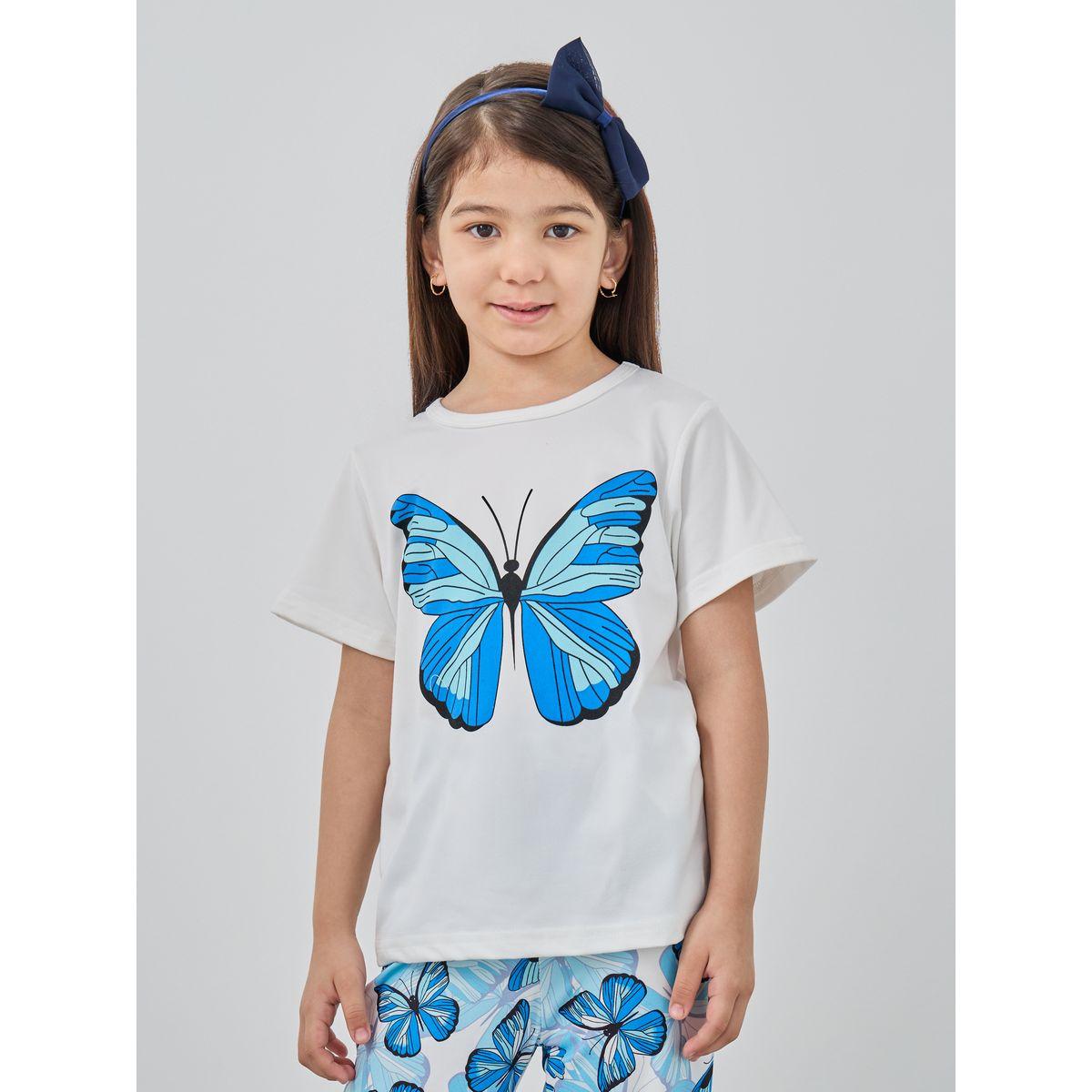 طقم من بنطال وتيشيرت بطبعة زهور-girls-clothing-setsandcoords-image-2