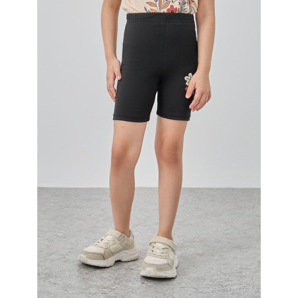 Styli Floral Print T-Shirt and Cycling Shorts Set-girls-clothing-setsandcoords-image-4