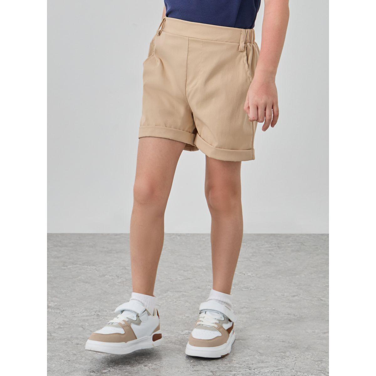 طقم من شورت وتيشيرت بولو بتفاصيل فيونكة-boys-clothing-setsandcoords-image-5