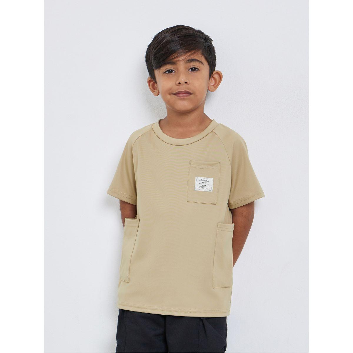 تيشيرت سادة بياقة دائرية-boys-clothing-tshirtsandpolos-image-1