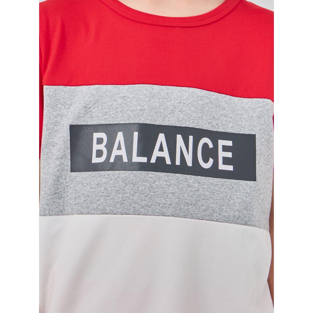 طقم من شورت وتيشيرت بطبعة كتابة-boys-clothing-setsandcoords-image-4