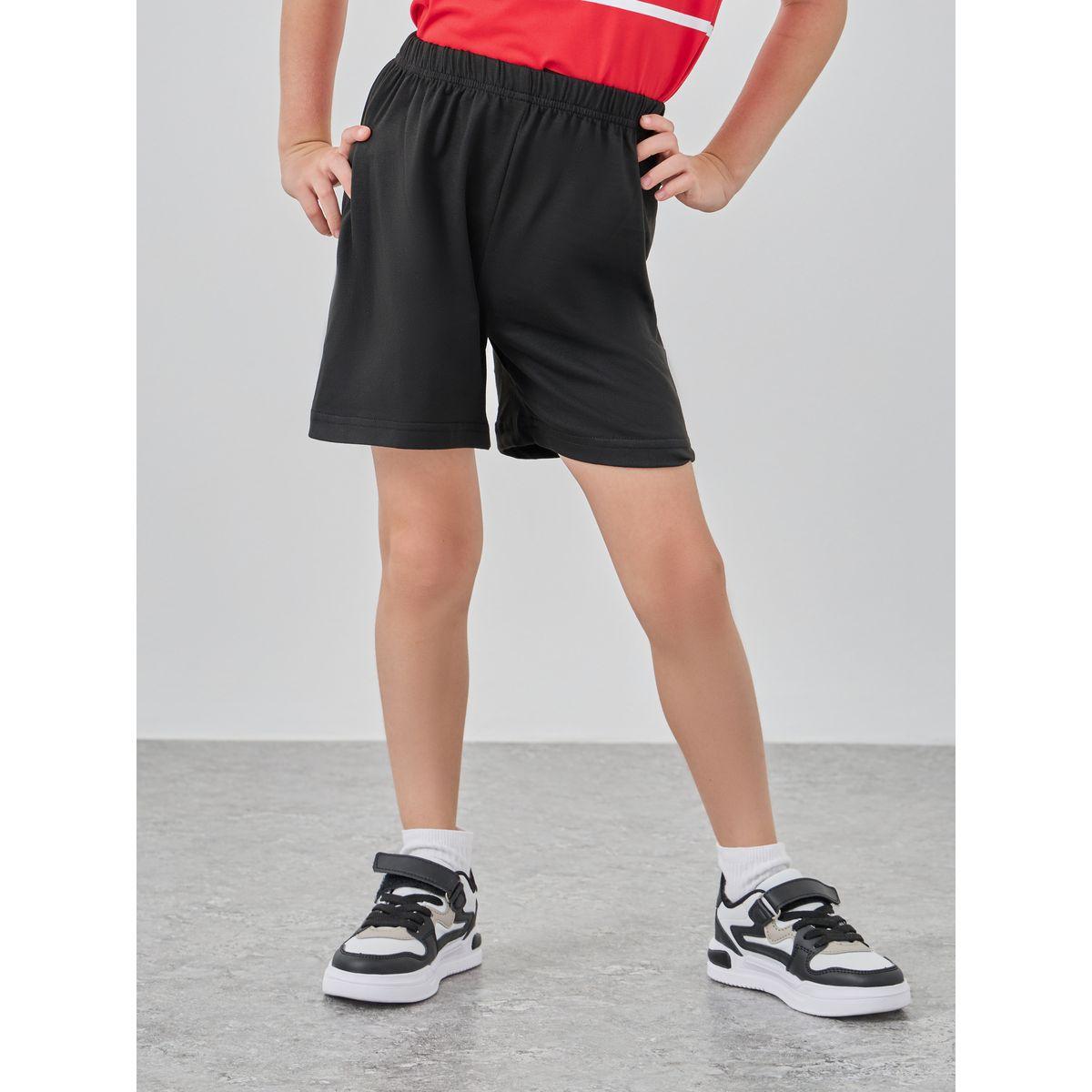 Styli Striped Print Round Neck T-Shirt and Shorts Set-boys-clothing-setsandcoords-image-4