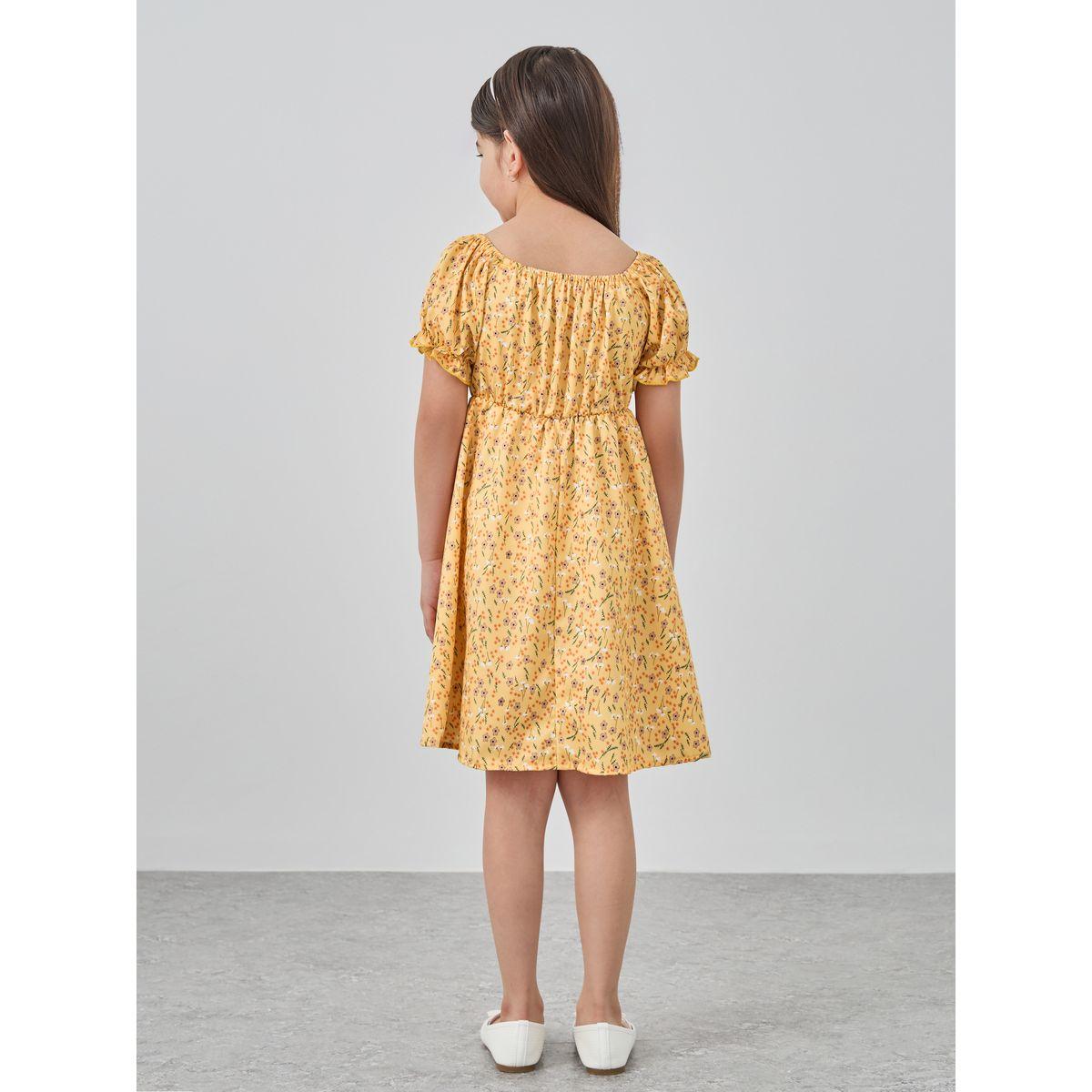 Styli Ditsy Print Round Neck Dress-girls-clothing-dressesandjumpsuits-image-5