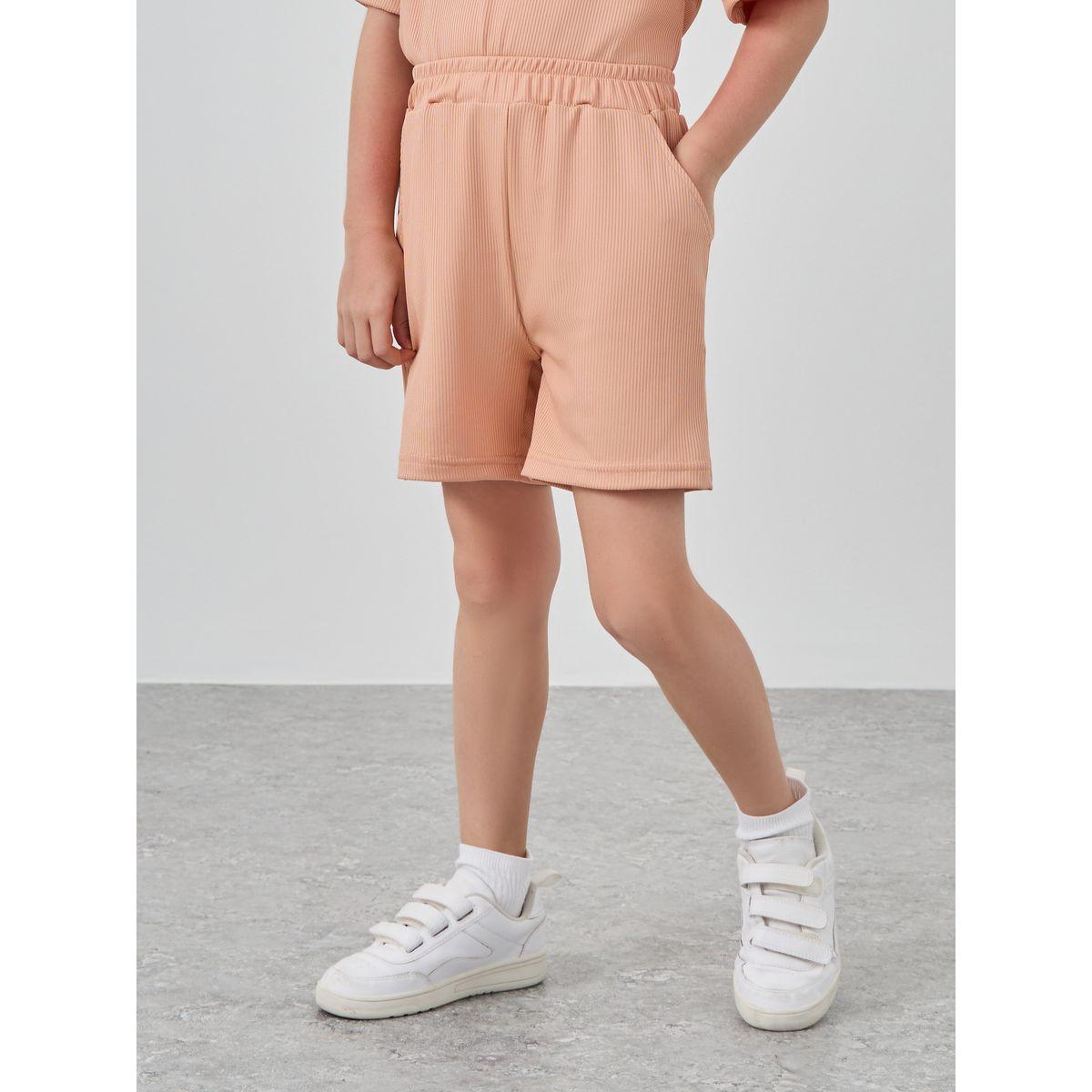 Styli Embroidery Patch Round Neck T-Shirt and Shorts Set-boys-clothing-setsandcoords-image-5