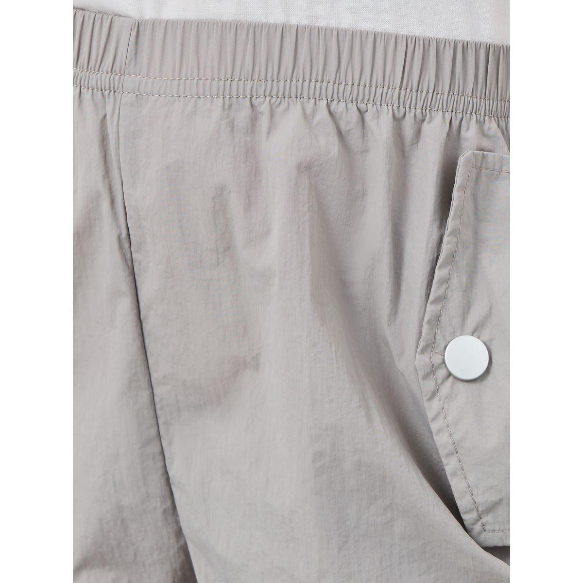 Styli Solid Elastic Waist Pocket Detail Pants-boys-clothing-bottoms-trousers-image-3