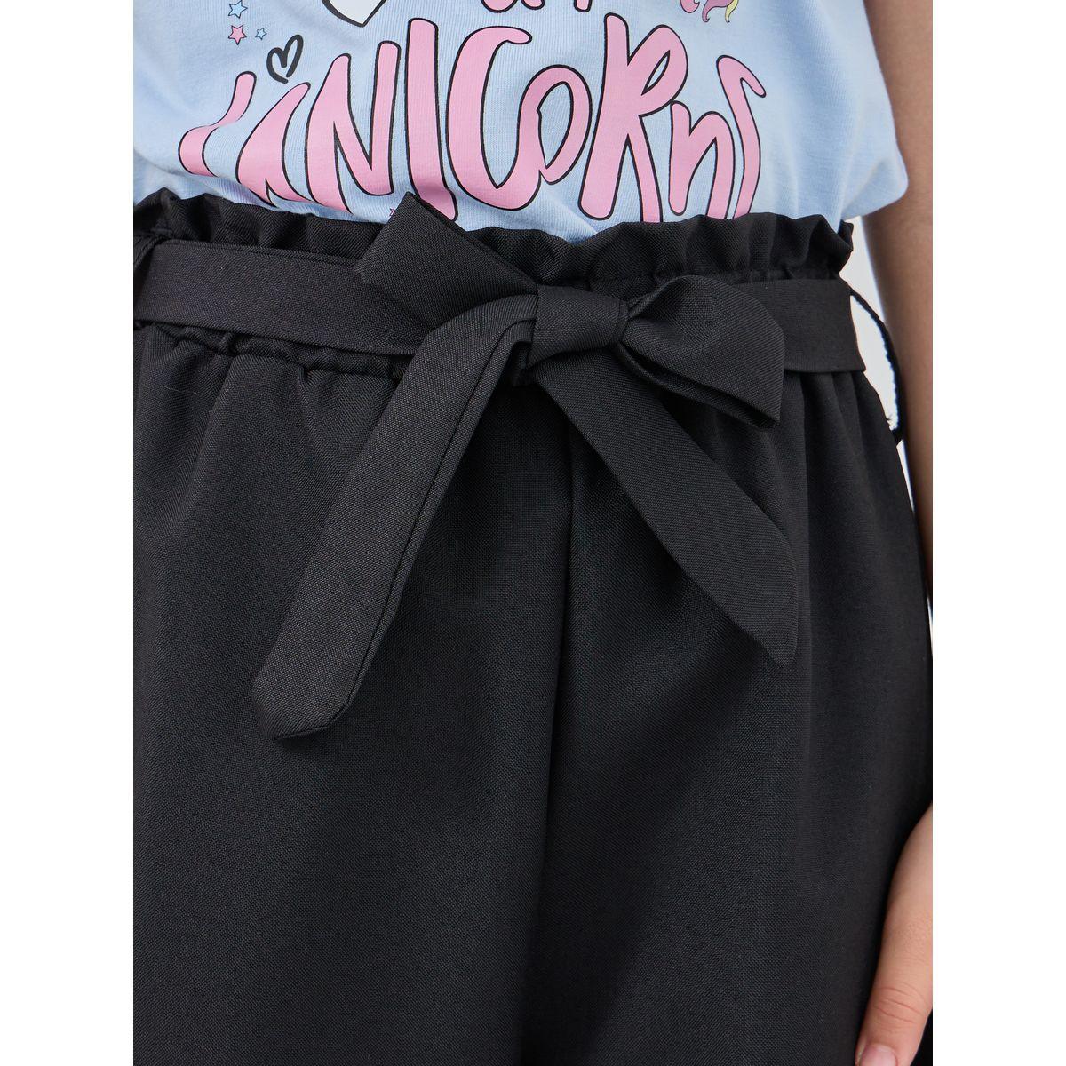 مجموعة من 2 - بنطال سادة بقصة أرجل مستقيمة-girls-clothing-bottoms-trousers-image-4