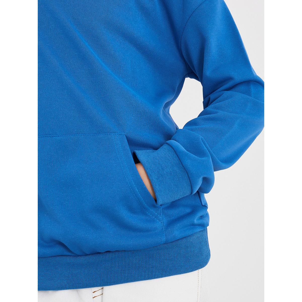 Styli Teen Blue Relaxed Fit Hoodie with Front Pocket-boys-clothing-winterwear-sweatshirts-image-4