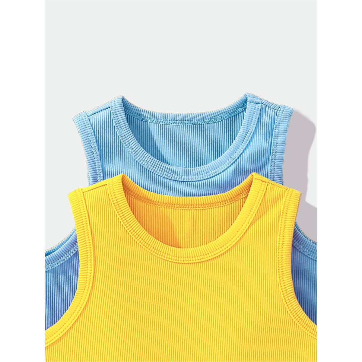 Styli Pack of 2 - Ribbed Basic Tank-girls-clothing-blousesandshirts-image-3