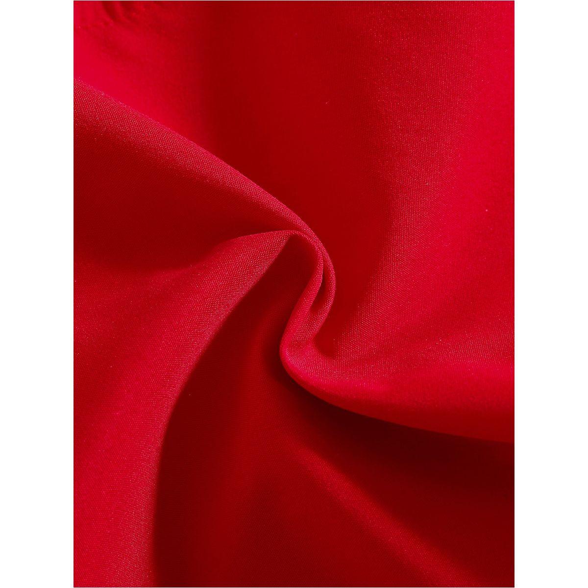 Styli Girls Red Button Detail Vest and Wide Leg Pants Set-girls-clothing-setsandcoords-image-6