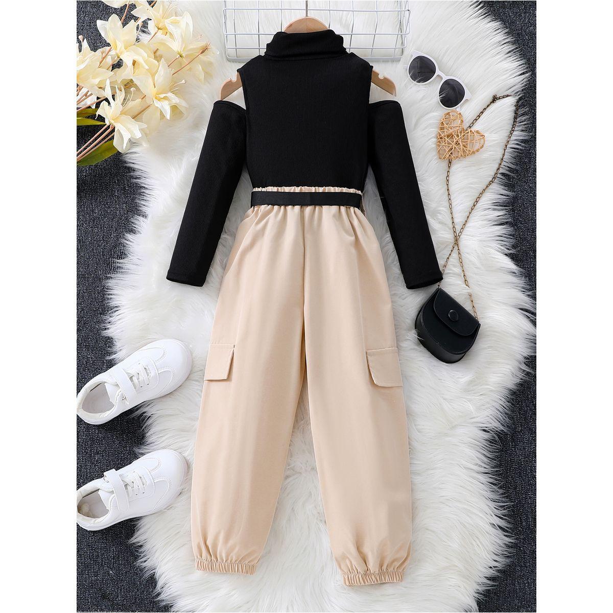 طقم من جوغر وبلوزة بأكتاف مكشوفة-girls-clothing-setsandcoords-image-4