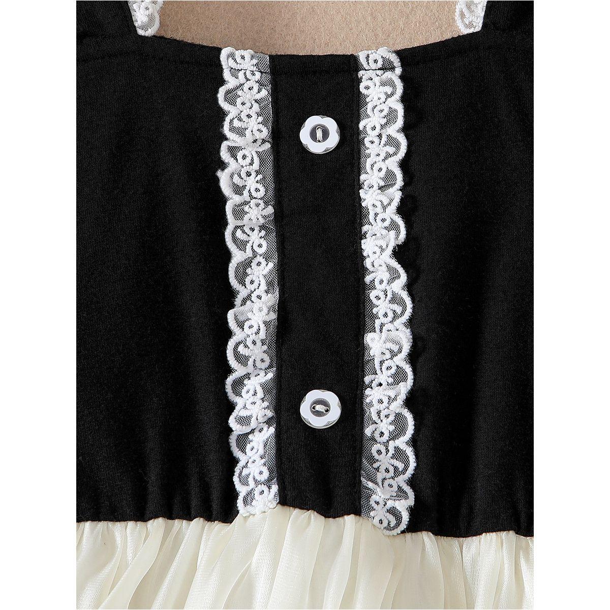 فستان بنمط كُتل الألوان مع تداخلات دانتيل-girls-clothing-dressesandjumpsuits-image-5