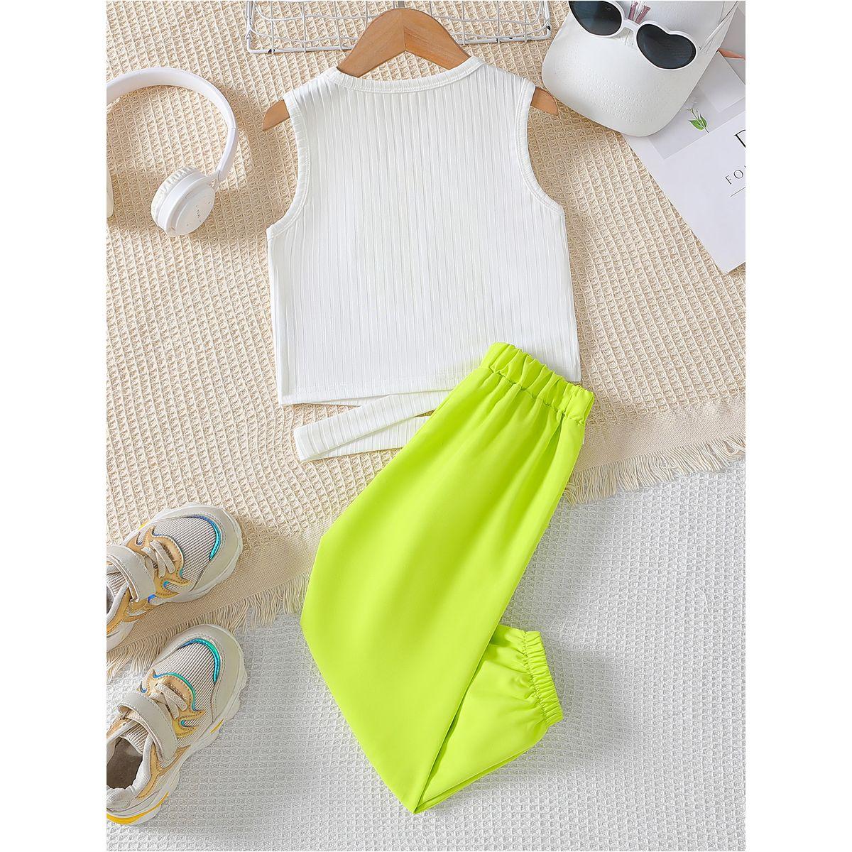طقم من جوغر وتيشيرت تانك بطبعة جرافيك-girls-clothing-setsandcoords-image-2