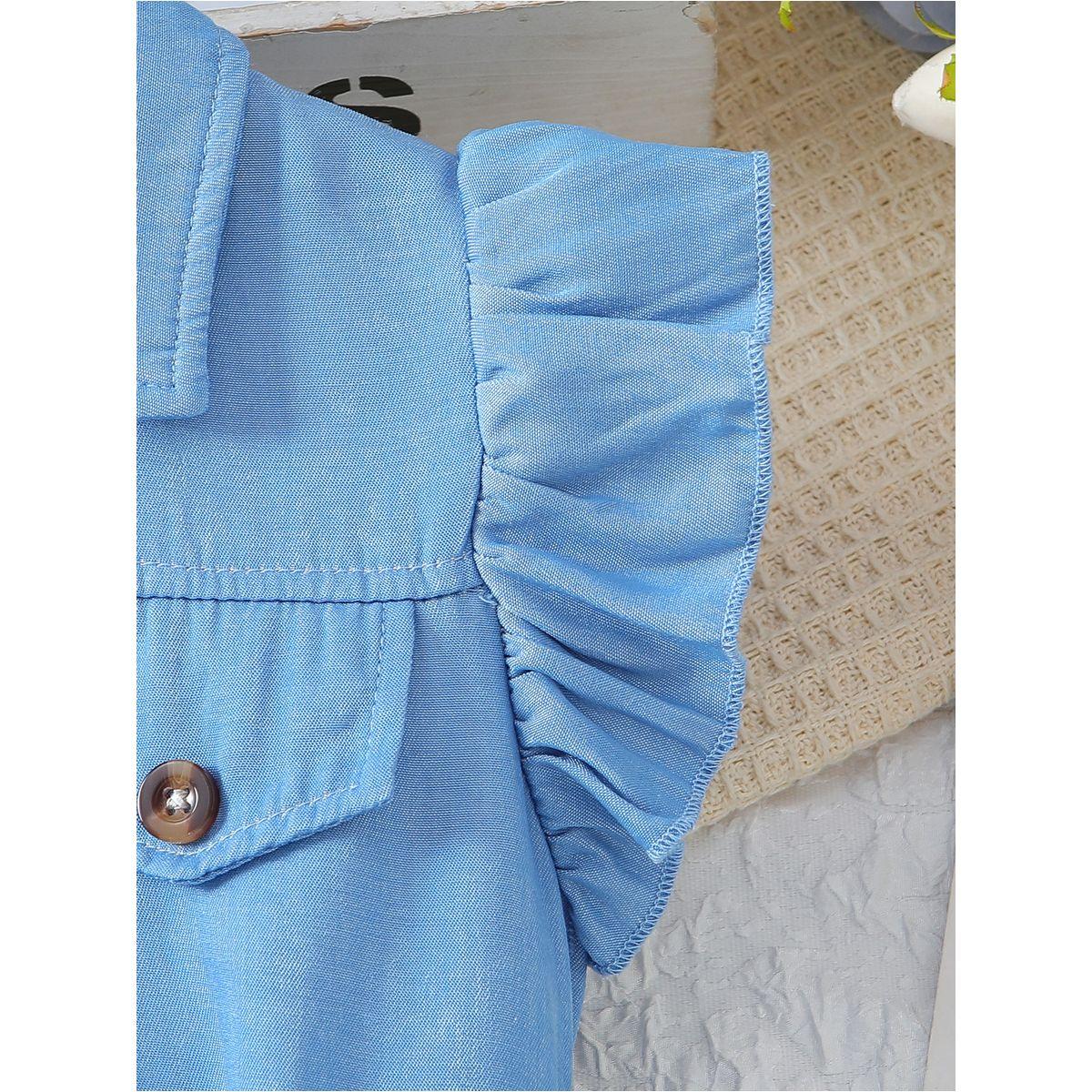 فستان سادة بتفاصيل أزرار مع حزام-girls-clothing-dressesandjumpsuits-image-3