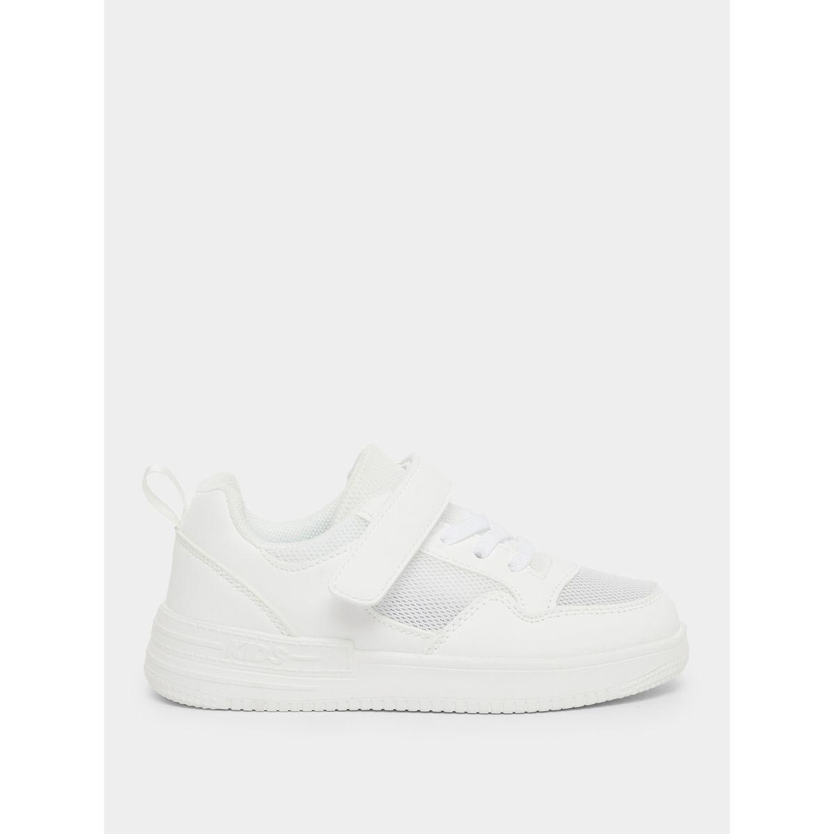Styli Textured Sneakers with Hook and Loop Closure-boys-shoes-sneakers-image-1