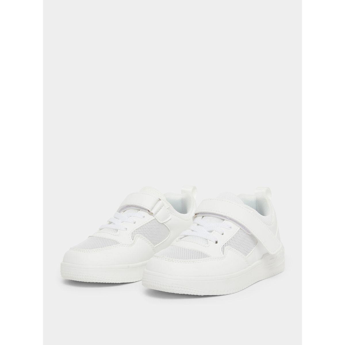 Styli Textured Sneakers with Hook and Loop Closure-boys-shoes-sneakers-image-2