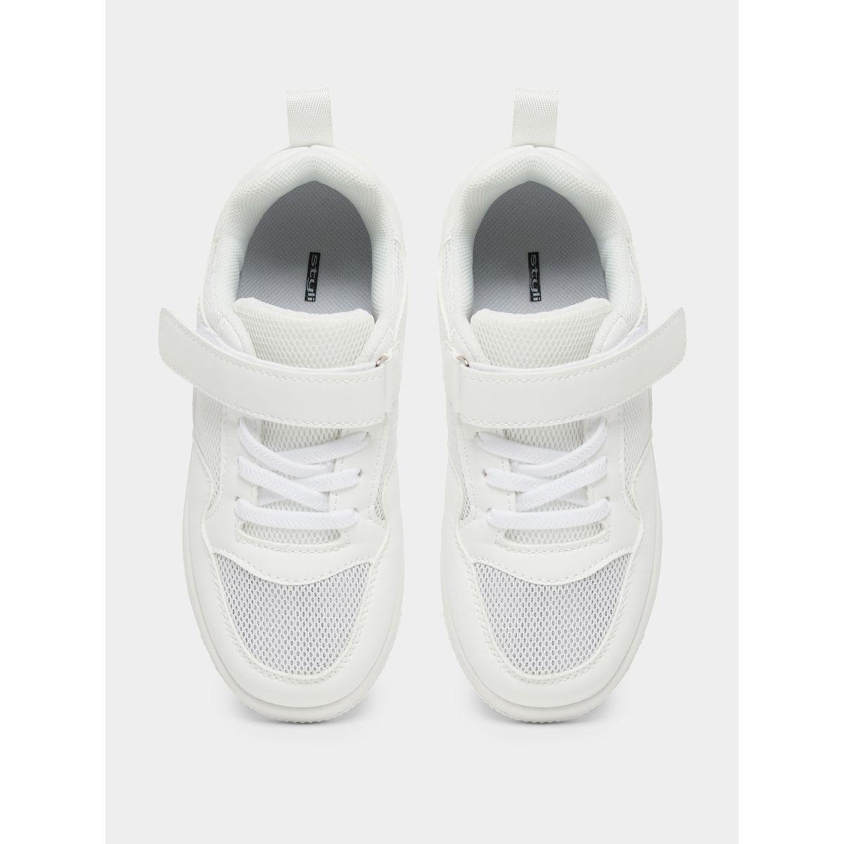 Styli Textured Sneakers with Hook and Loop Closure-boys-shoes-sneakers-image-5