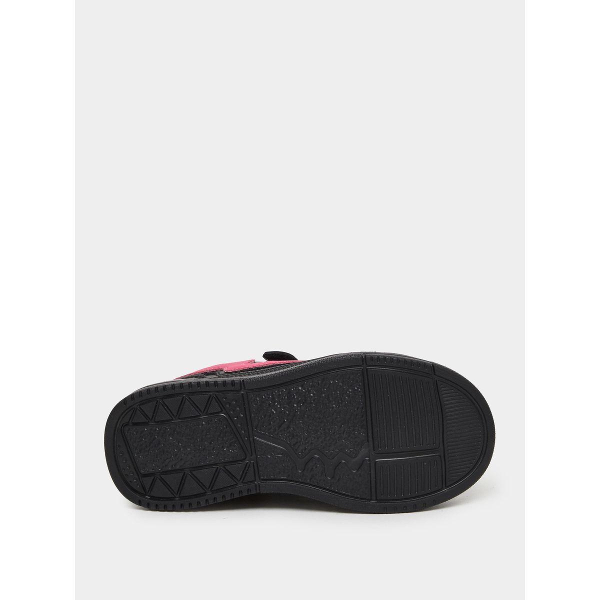 Styli Girls Black Contrast Panel Sneakers-girls-shoes-sneakers-image-6
