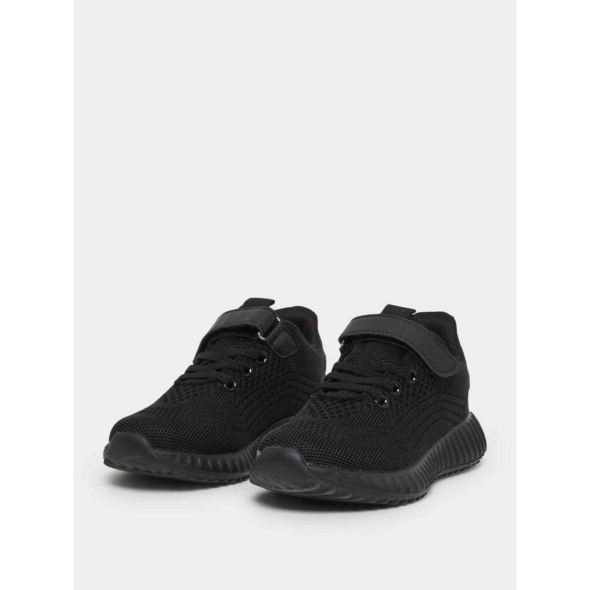 Styli Textured Sneakers with Hook and Loop Closure-boys-shoes-sneakers-image-2